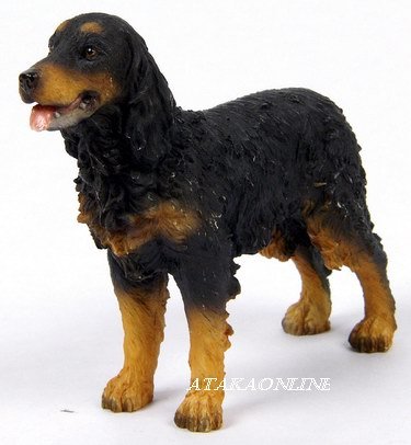 GORDON SETTER DOG FIGURINE (6327s)