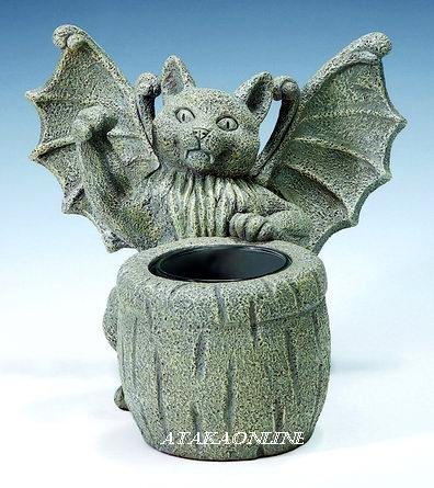 GARGOYLE CANDLEHOLDER-GOTHIC (3006)