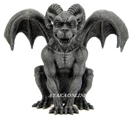 RAM HORNED GARGOYLE-GOTHIC (6545)
