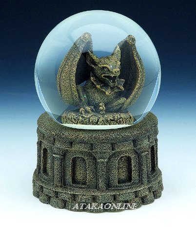 GARGOYLE GLOBE-GOTHIC (3013)