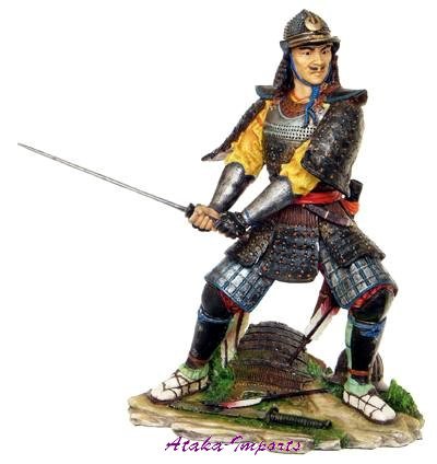 JAPANESS SAMURAI-ARMOR WARRIORS w SWORD (6253)