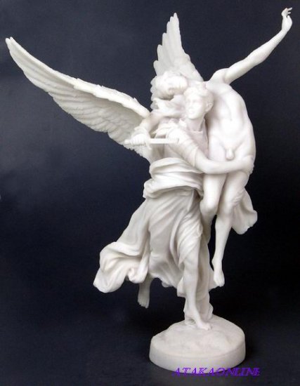 WINGED FAME-GREEK MYTHOLOGY-ROMAN-SCULPTURE-ARTWORK-MUSEUM COLLECTION (6441)