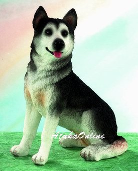 ALASKAN MALAMUTE DOG FIGURINE-MAL- (5023)