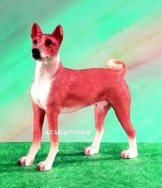 BASENJI DOG FIGURINE (5149s)