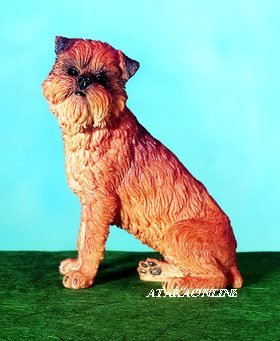 BRUSSELS GRIFFON DOG FIGURINE-GRIFFON (5470)