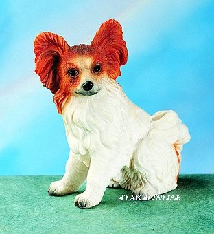 PAPILLON DOG FIGURINE (4771)