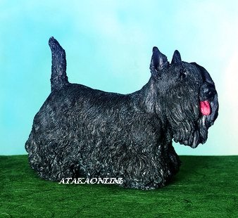 SCOTTISH TERRIER DOG FIGURINE-SCOTTIE (5472)