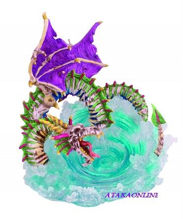 DRAGON GUARDIAN OF THE IMPERIAL GATES-FIGURINE-STATUE (6208)