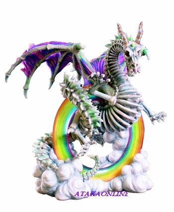 DRAGON GUARDIAN OF THE OCEAN GATES-FIGURINE-STATUE (6207)