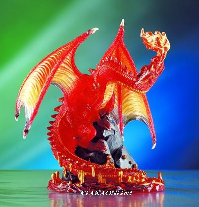 SPIRIT DRAGON-FIGURINE-STATUE (4019)