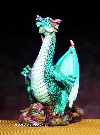 SMALL DRAGON FIGURINE-STATUE (4745)