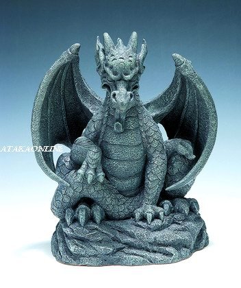DRAGON GARGOYLE-FIGURINE-STATUE (3017)