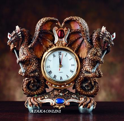 DRAGON CLOCK (4051)