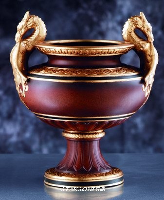 DUAL DRAGON VASE (6055)