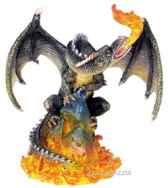SPIRIT DRAGON-FIGURINE-STATUE (6288)