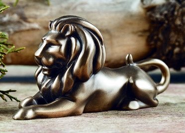 ARTISTIC LION-FIGURINE-DISPLAY-FUN (5891a)