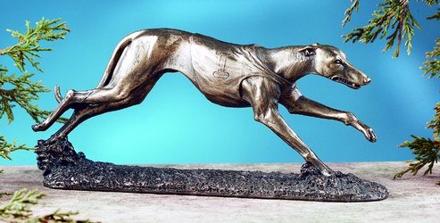 RACING GREYHOUNDS-FIGURINE-DISPLAY-FUN (5895)