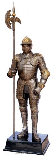 MEDIEVAL LIFE SIZE WARRIOR (6638)
