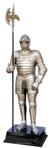MEDIEVAL LIFE SIZE WARRIOR (6637)