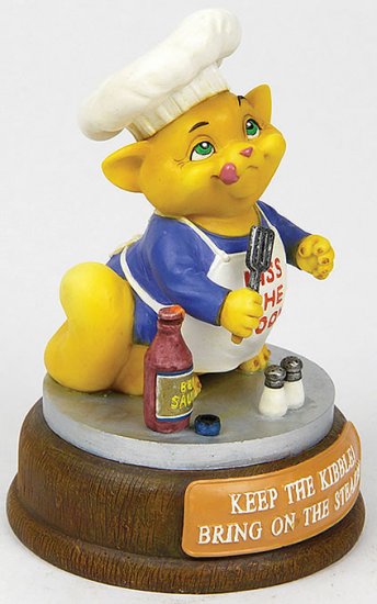 CHEF CAT-CUTIE-FIGURINE (6550)