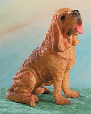 BLOODHOUND-St. Hubert Hound DOG FIGURINE (4948s)
