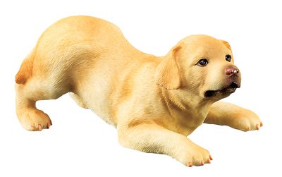 LABRADOR PUPPY-DOG FIGURINE CUTE (6314s)