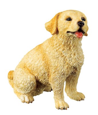 GOLDEN RETRIEVER PUPPY-DOG FIGURINE CUTE (6318s)
