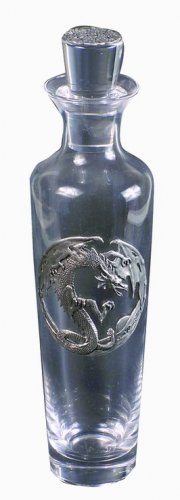 DRAGON WINE GLASS BOTTLE WITH LID (5883)
