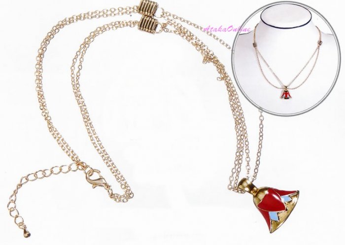 EGYPTIAN JEWELRY-18" LOTUS NECKLACE-GORGEOUS PENDANT (2315s)
