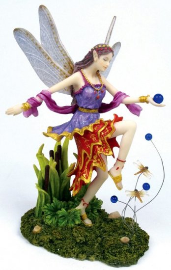 RIVERSIDE SPRITE FAIRY-FIGURINE-STATUE (6673)