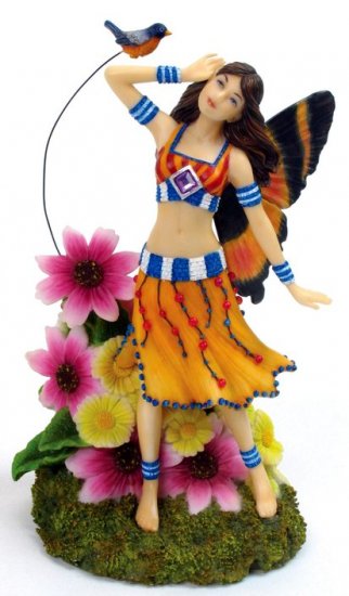 BIRDSONG FAIRY-FIGURINE-STATUE (6678)