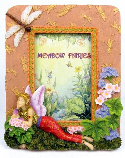 FAIRY PHOTO FRAME- 4 IN X 6 IN-FIGURINE-STATUE (6695)