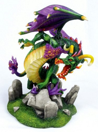 CERNUNNOS-BRINGER OF CHANGE-DRAGON-FIGURINE-STATUE (6701)