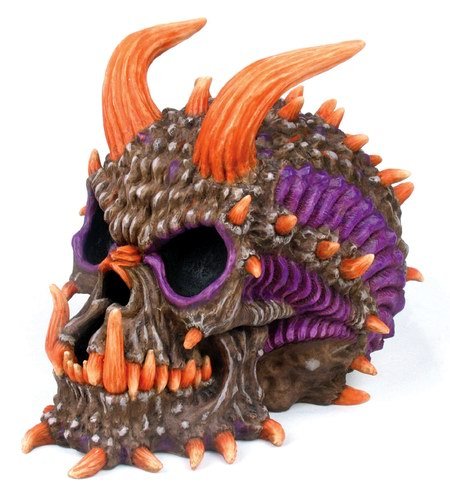 DEMON SKULL SAVING BANK-FIGURINE-STATUE (6644)