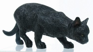 BRITISH BOMBAY CAT-FIGURINE-STATUE (6744-1)