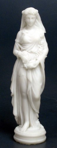 SPRING LADY FIGURINE-GREEK FIGURINE-STATUE (6735)