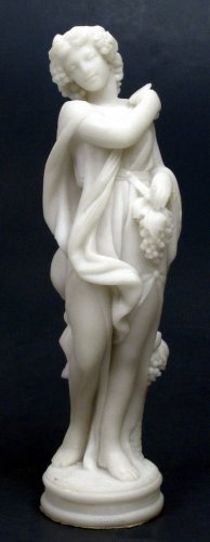 SUMMER LADY FIGURINE-GREEK FIGURINE-STATUE (6736)