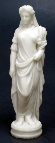 FALL-AUTUM LADY FIGURINE-GREEK FIGURINE-STATUE (6737)