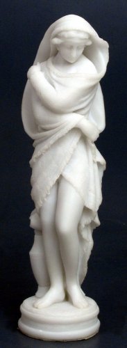 WINTER LADY FIGURINE-GREEK FIGURINE-STATUE (6738)