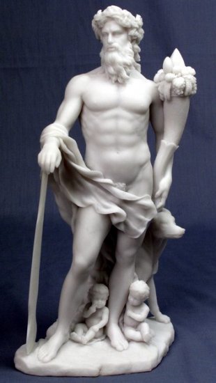 LE TIBRE-GREEK FIGURINE-STATUE (6825)