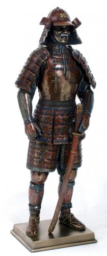 SANADA YUKIMURA-JAPANESE SAMURAI-FIGURINE-STATUE (6764)