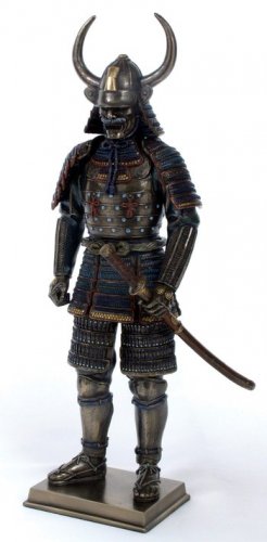 YAMAMOTO KANSUKE-JAPANESE SAMURAI-FIGURINE-STATUE (6761)
