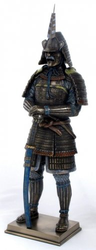 ODA NOBUNAGA-JAPANESE SAMURAI-FIGURINE-STATUE (6763)