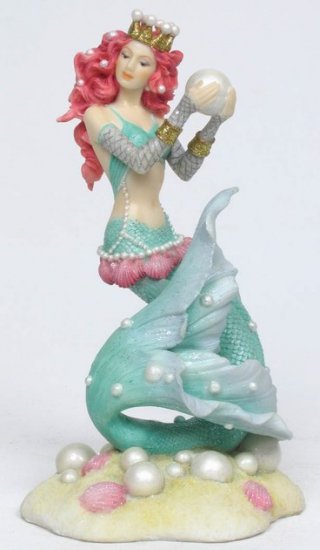 NEPTUNE'S PRINCESS MERMAID STATUE-FIGURINE (7014)