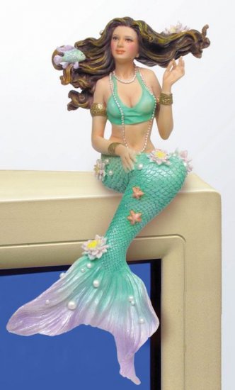 SEA MERMAID STATUE-FIGURINE PC TOPPER (7017)