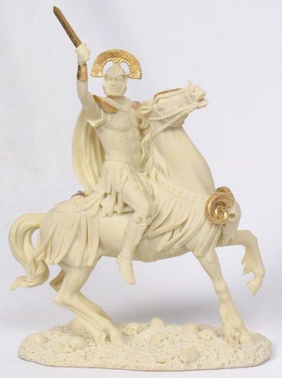 FIERCE ARES-GREEK MYTHOLOGY-ROMAN FIGURINE (6908)