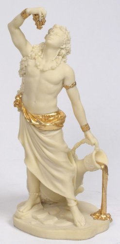 DIONYSUS-GOD OF WINE-GREEK MYTHOLOGY-ROMAN FIGURINE (6911)