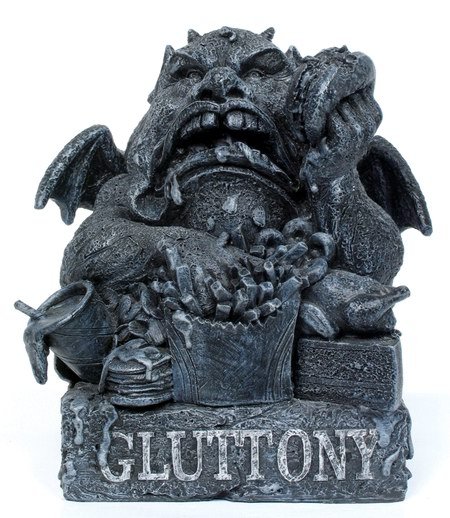GARGOYLE-GLUTTONY-STATUE-FIGURINE (6967)