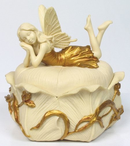 ART NOUVEAU FAIRY JEWELRY BOX (6931)