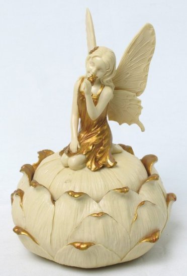 ART NOUVEAU FAIRY JEWELRY BOX (6930)